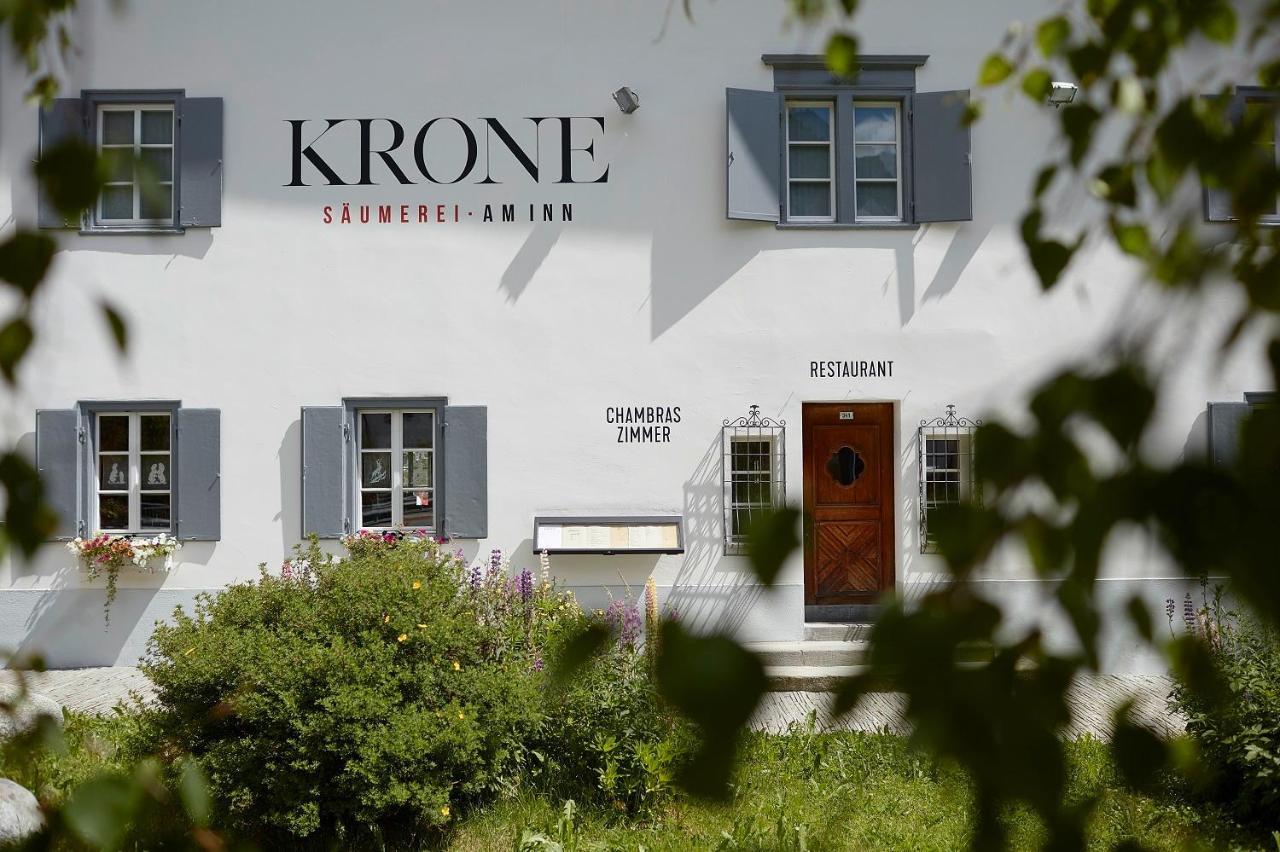 Krone Saeumerei Am Inn La Punt-Chamues-ch Exteriér fotografie