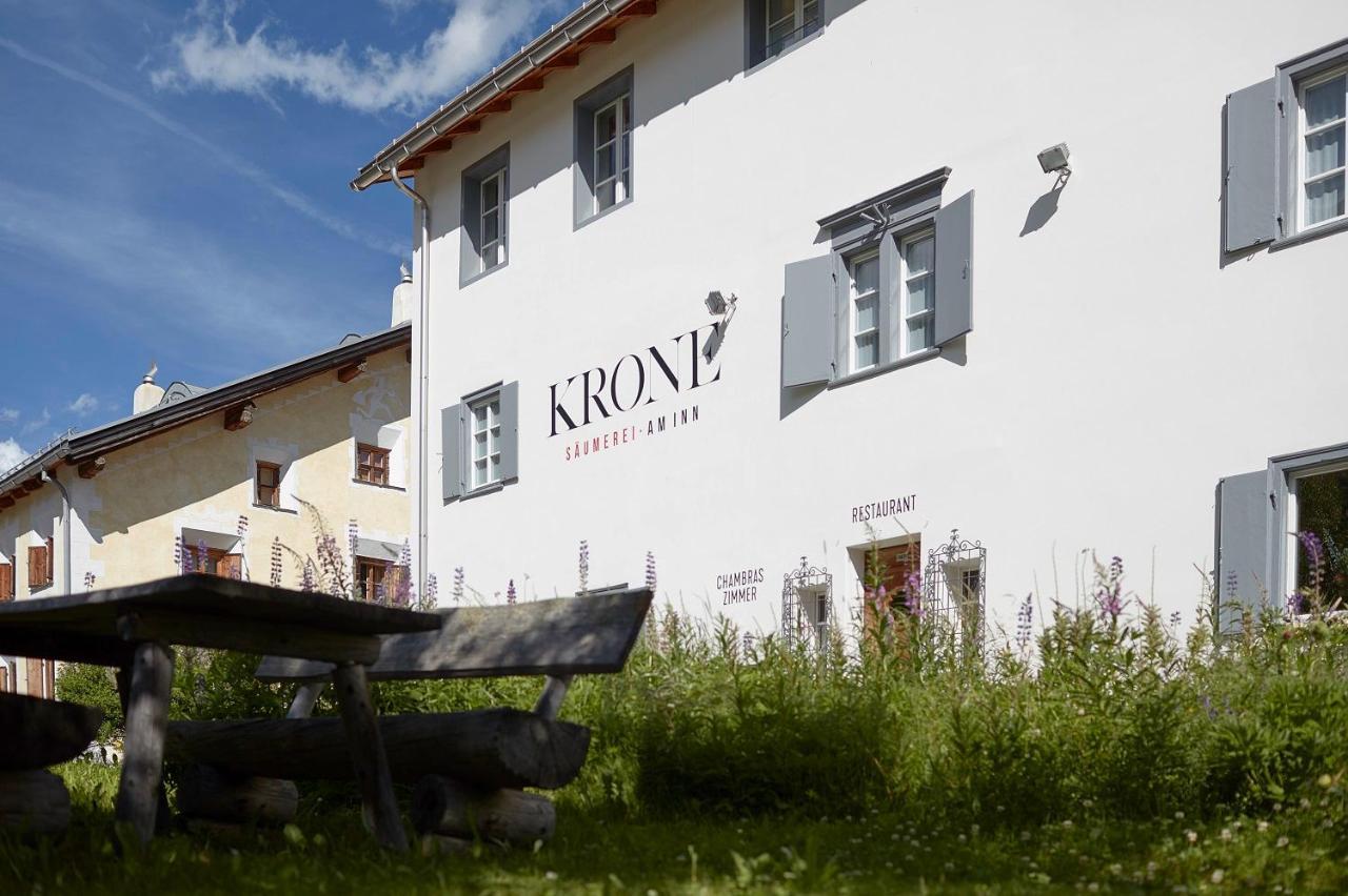 Krone Saeumerei Am Inn La Punt-Chamues-ch Exteriér fotografie
